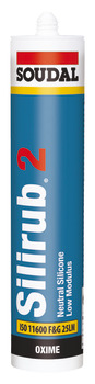 Soudal Silirub 2 Silicone 300ml Antique 003.50.702