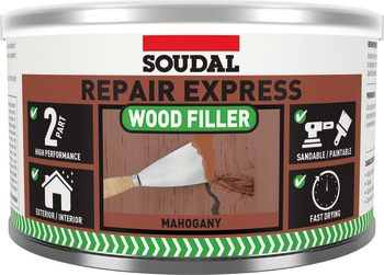 Soudal Repair Exp 2P HP Fill 500g Mahog 003.50.748