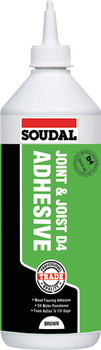 Soudal Joint + Joist D4 Adh Brown 1kg 003.50.756