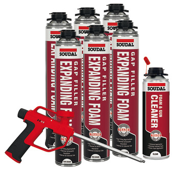 Soudal Gap Filler Exp Foam Chpg Combi 003.52.122