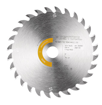 Festool Saw Blade D160mm Wood Uni W28 005.22.488