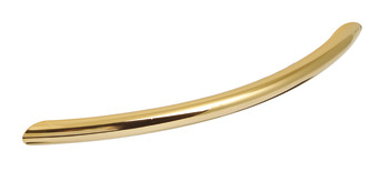 Bow Handle Steel Polished Brs D10x24mm 96mm Fixing Centres