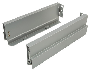 NPS Drawer Sides 90/270mm Silver 1pr