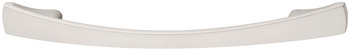 Octavia Bow Handle Zinc Alloy Matte Nickel 128mm Fixing Centres 102.33.605