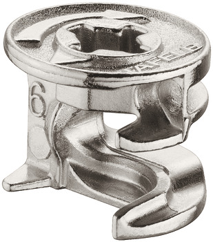 Minifix 15 Housing 15mm wo Rim Nickel Col - view 2