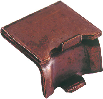 Shelf Support Stud 18x22mm Dbl Steel Dk Brz