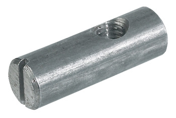 Cross Dowel M6x14mm Eccentric Bright Steel