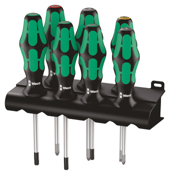 Wera Kraftform+ ScrDrvr+Rk Set 7 006.40.444