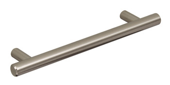 Barnabus Bar Handle Steel B.Nickel D12mm 277mm Fixing Centres