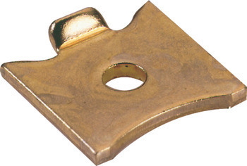 Shelf Support Stud 19x20mm Sgl Steel Bright Zinc Plated
