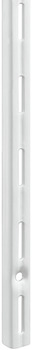 Supp Chnl Sgl Slot 1495mm PC Steel White