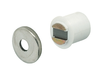 Mortice Magnetic Catch 1.8kg Steel/Plastic Brw