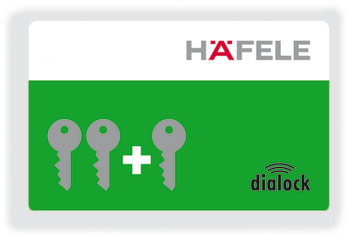 Dialock MiCls PK Program Key Card Wht