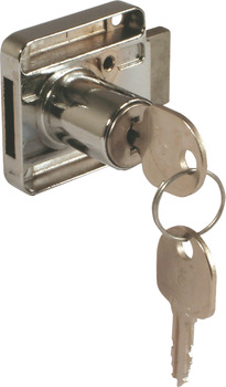 Rim Lock D18/26mm LH Differ Zinc Alloy CP