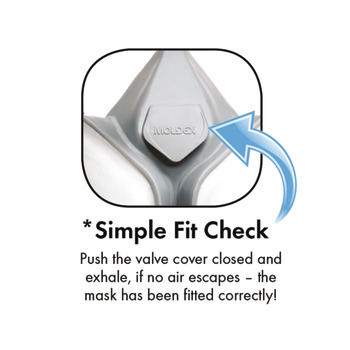 Moldex 5120 Cmpt Mask Int.Filter A1P2 - view 2