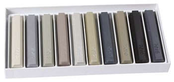 Hafele Soft Wax Stk 10x80mm Grey 007.30.135