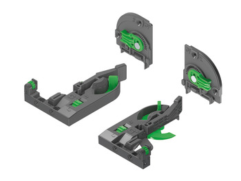 Dynapro 4D Drawer Runner Full 40kg 550mm - view 2
