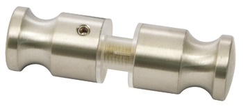 PBA Cub/Gls Double Fixed Knob 316L SSS