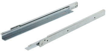 Roller Drawer Runner Base Sgl 100kg 1000mm Glv