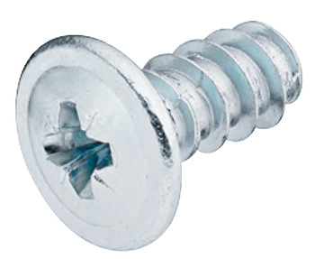 Panel Mnt Screw Flt PZ2 D5.0x13.5mm Steel Glv