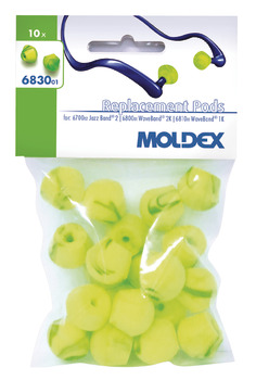 Moldex 6810+6700 Repl Earplugs 10pr 007.49.411