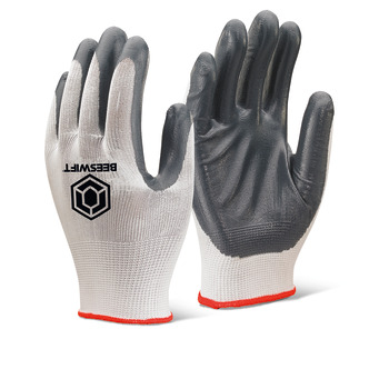 Beeswift Ntrl Palm Ctd Poly Gloves 10 L 007.51.325