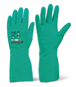 Beeswift Ntrl Gloves Ctn FlkLnd Grn XL 007.51.333