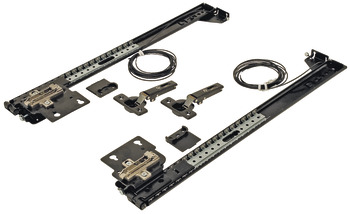Accuride 1432 Pivot Sld DrRun Black 659mm - view 2