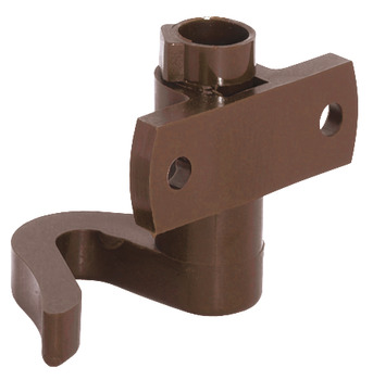 PushButton Esp Lock BS25mm One Plastic Brw