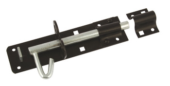 Brenton Pat Padlock Bolt 173x45mm Steel Black