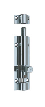 Barrel Bolt Straight 25x100mm Brass SC