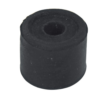 Door Stop/Floor D34x26mm Rubber Wht