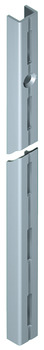 Supp Chnl Sgl Slot 1995mm PC Steel Silver Col - view 4