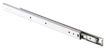 2431 BB Side Drawer Runner Sgl 20kg 350mm Bright Zinc Plated - view 2