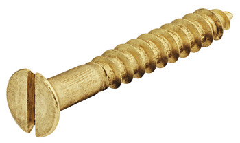 Wood Screw Sgl Slot Prt Countersunk D2.5x16mm BBrs 011.00.232