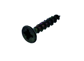Hospa Screw Ful Countersunk PZ1 D4.0x16mm SZP Black