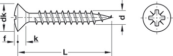 Hospa Screw Ful Rsd PZ2 D3.5x35mm SNP