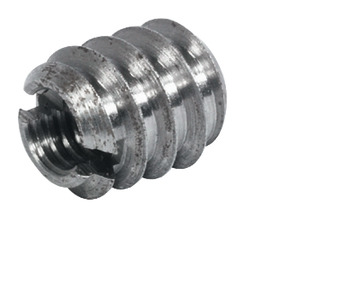 Screw-In Sleeve M6 D12x15mm Steel Brt