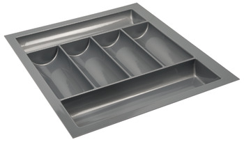 Cutlery Ins 60/60 600mm HG Plastic Silver/Grey - view 2