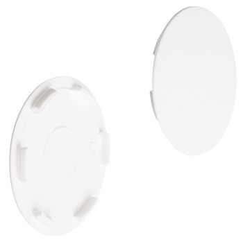 Maxifix Cover Caps D39mm Plastic Wht 9010 262.86.790