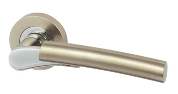 Arkles Lever Hdls/Roses Zinc Alloy PC/SN