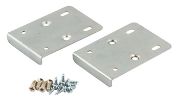 Hinge Mnt Repair Plate Set PM Euro CrWht