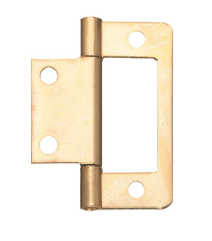 Flush Hinge 50x18mm Inset Steel ZP