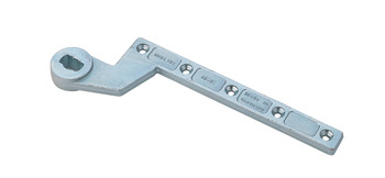 Geze Single Action Bottom Strap Steel ZP