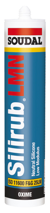 Soudal Silirub LMN CstSilicone 300ml Black 003.50.048