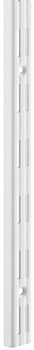 Supp Chnl Dbl Slot 1995mm PC Steel White