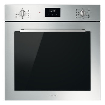 Smeg Cuc SF6400TVX Ovn Sgl MF 70L Stainless Steel