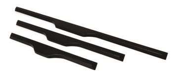 Ultra Pull Handle Ash Black 160/480mm Fixing Centres - view 2