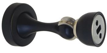 HafeleFld Swing Dr Mag Catch 304 Stainless Steel Black