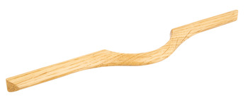 Eros Pull Handle Oak Lacq 192/512mm Fixing Centres